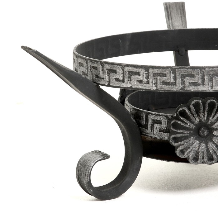 Подставка под садж, кованная  Подставка под садж, кованная "Шелковый путь" 25 см