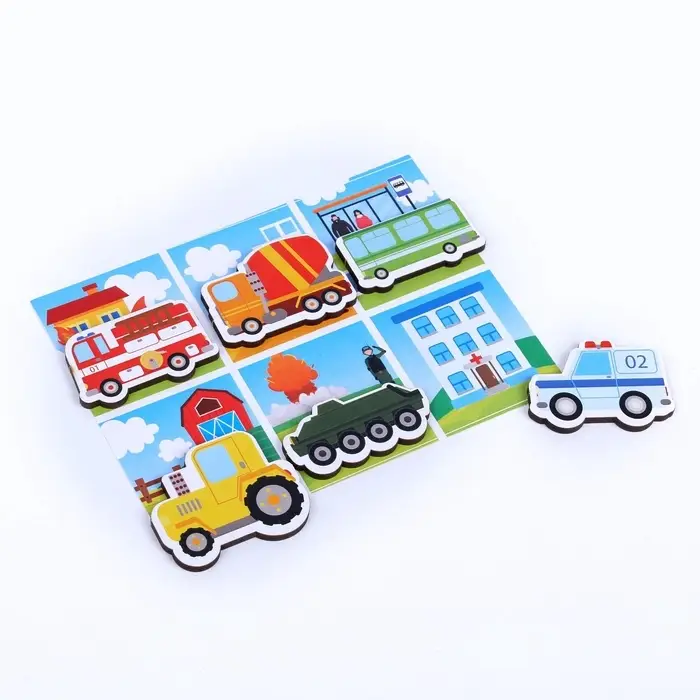 Развивающий набор лото Лесная мастерская &laquo;Изучаем транспорт&raquo;