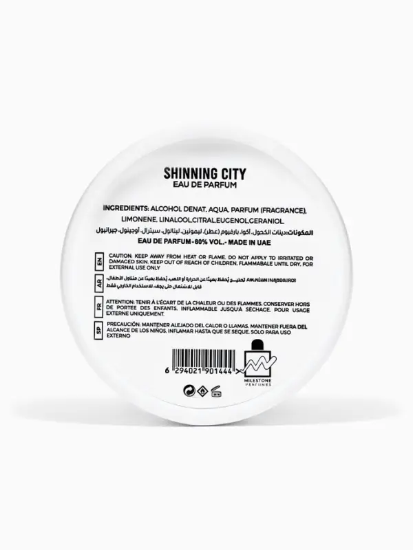 Парфюмерная вода унисекс Emper SHINNING CITY, 100 мл