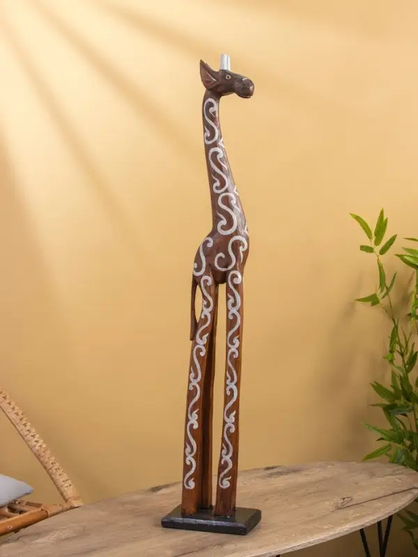 Сувенир "Жираф" дерево 100х18х11 см