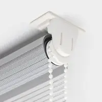 Штора рулонная 60&times;160 см &laquo;День и Ночь&raquo;, по полотну 56&times;160 см, цвет стальной