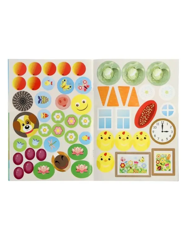 Книжка с наклейками &laquo;Домашние животные&raquo;, 16 стр.