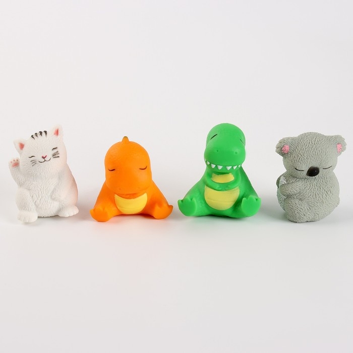 Антистресс сквиш мялка «Животные» , в пакете, с песком Антистресс сквиш мялка «Животные» , в пакете, с песком