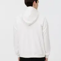 Толстовка унисекс оверсайз на молнии Zippy Terry, белая, размер XL/XXL