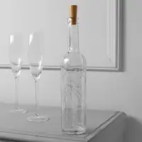 Гирлянда &laquo;Нить&raquo; 2 м роса с пробкой, IP20, серебристая нить, 20 LED, батарейки LR44&times;3 (в комплекте), свечение синее