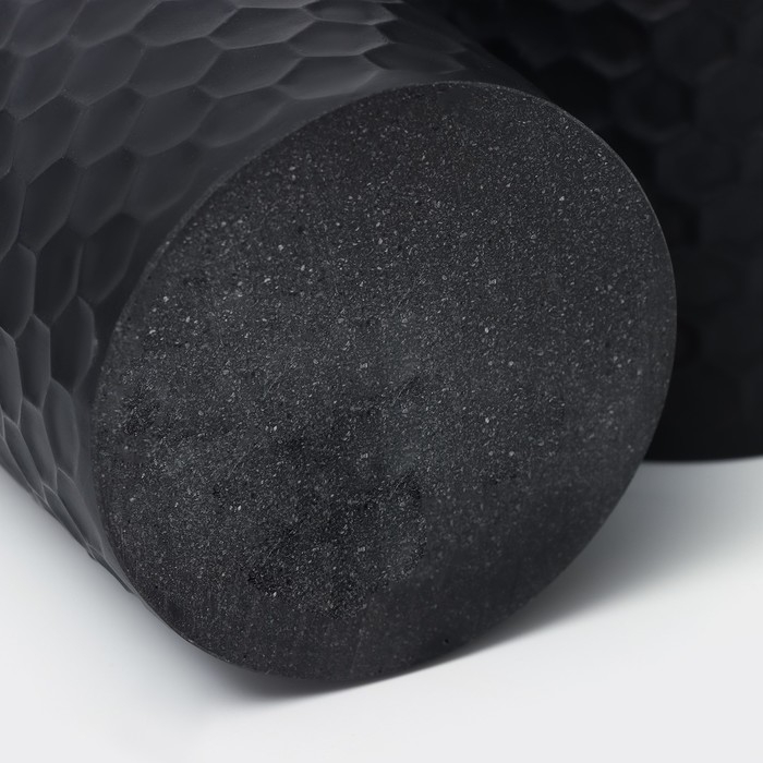 Набор аксессуаров для ванной комнаты SAVANNA, 2 предмета: дозатор, стакан, цвет чёрный Набор аксессуаров для ванной комнаты SAVANNA, 2 предмета: дозатор, стакан, цвет чёрный