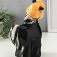 Копилка "Лошадь в панаме" 25х18х11 см, чёрный Копилка "Лошадь в панаме" 25х18х11 см, чёрный