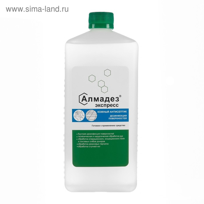 Антисептик  Антисептик "Алмадез-Экспресс", кожный, дезинфекция поверхностей, 1л