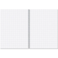 Бизнес-тетрадь А4,60л,кл,цветн.мелов.обл, ВД-лак,гребень Яркий Офис 2754