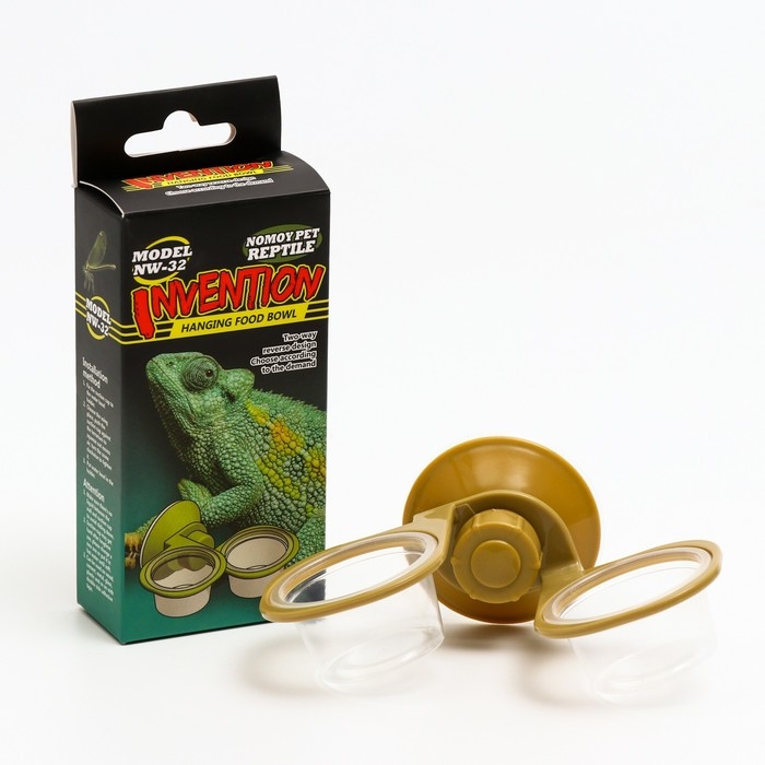 Кормушка NomoyPet для террариума на присосках, 12,5 х 2,5 х 6,5 см Кормушка NomoyPet для террариума на присосках, 12,5 х 2,5 х 6,5 см