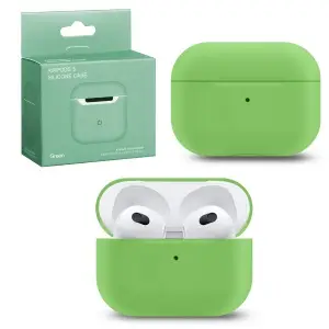 Чехол для AirPods 3 Silicone Green