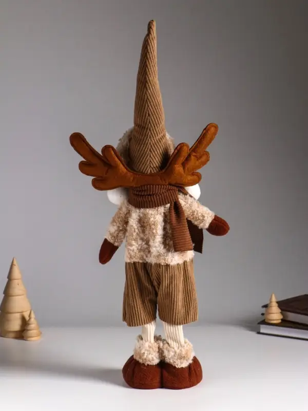 Кукла интерьерная Кукла интерьерная "Лосик в оливковом наряде" 14х11х50 см