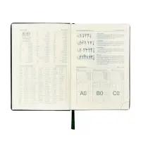 Ежедневник датированный Calligrata, А5, 2026, твёрдая обложка из искусственной кожи &laquo;Небраска&raquo;, 168 листов, зелёный