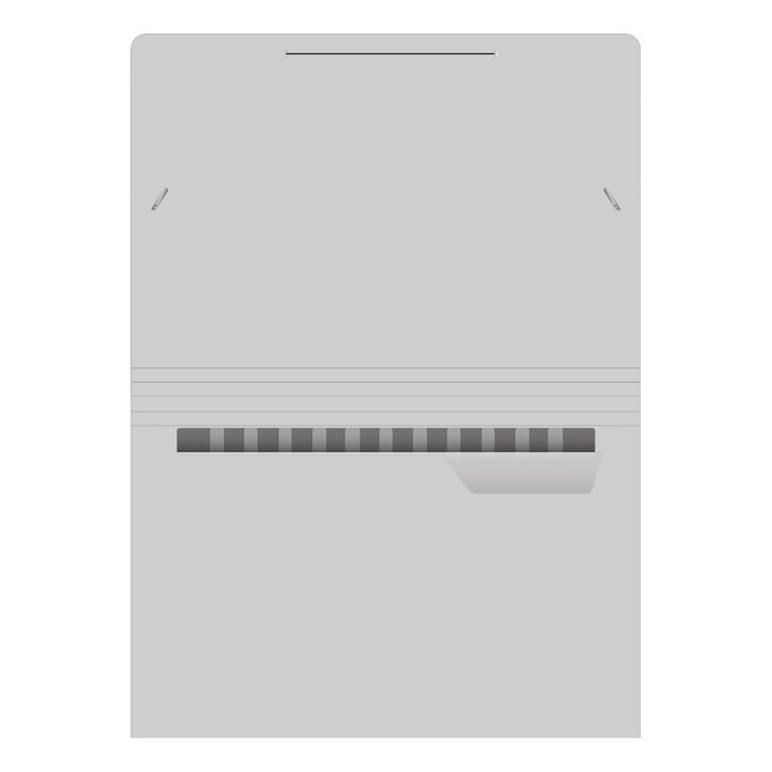 Папка-картотека А4, Calligrata TOP DeLuxe, 12 отделений, 700 мкм, на кнопке, белая с цветными разделителями Папка-картотека А4, Calligrata TOP DeLuxe, 12 отделений, 700 мкм, на кнопке, белая с цветными разделителями