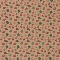 Набор упаковочной бумаги &laquo;Зимний мотив&raquo;,4 листа, крафт, 70&times;100 см