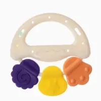 Прорезыватель погремушка для зубов &laquo;Браслетик&raquo;, цвет бежевый