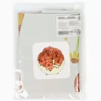 Воздушный шар фольгированный 18" круг "Капибары с апельсинами" набор 5 штук