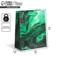 Пакет подарочный ламинированный, упаковка, &laquo;Present for you&raquo;, S 12&times;15&times;5.5 см