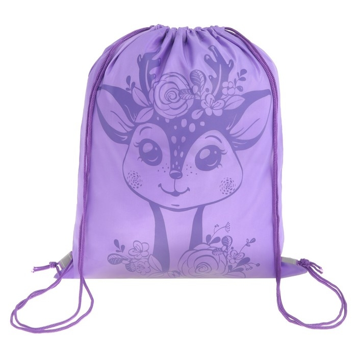 Мешок для обуви 420 х 340 мм, Феникс  Мешок для обуви 420 х 340 мм, Феникс "Оленёнок"