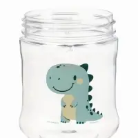 Поильник - непроливайка детский Крошка Я с силиконовой трубочкой и грузиком, от 9 мес., 250 мл., с ручками, бирюзовый