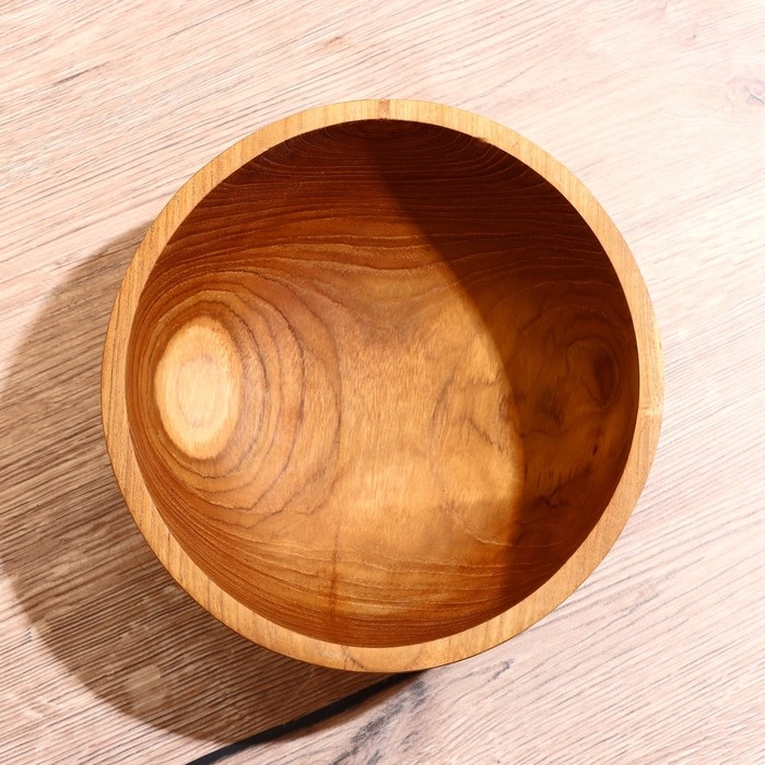 Салатник 20х20х9 см, тиковое дерево Салатник 20х20х9 см, тиковое дерево