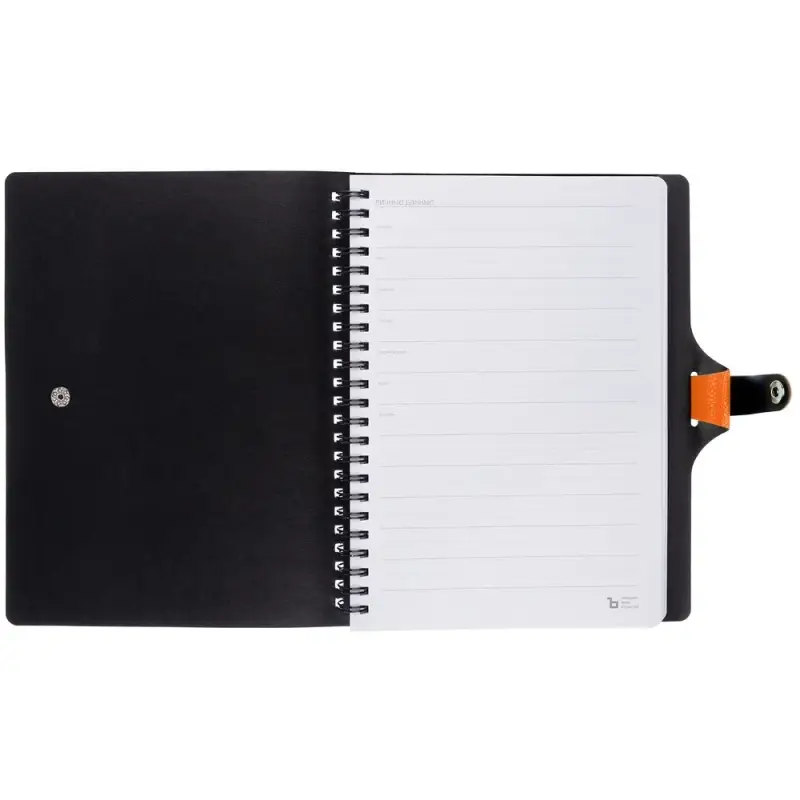 Ежедневник Strep Front на заказ, недатированный, оранжевый Ежедневник Strep Front на заказ, недатированный, оранжевый