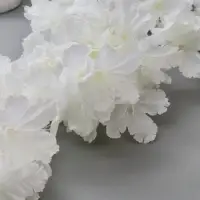Цветы искусственные &laquo;Фиалка Мария&raquo;, h=85 см, d=6.5 см, белые