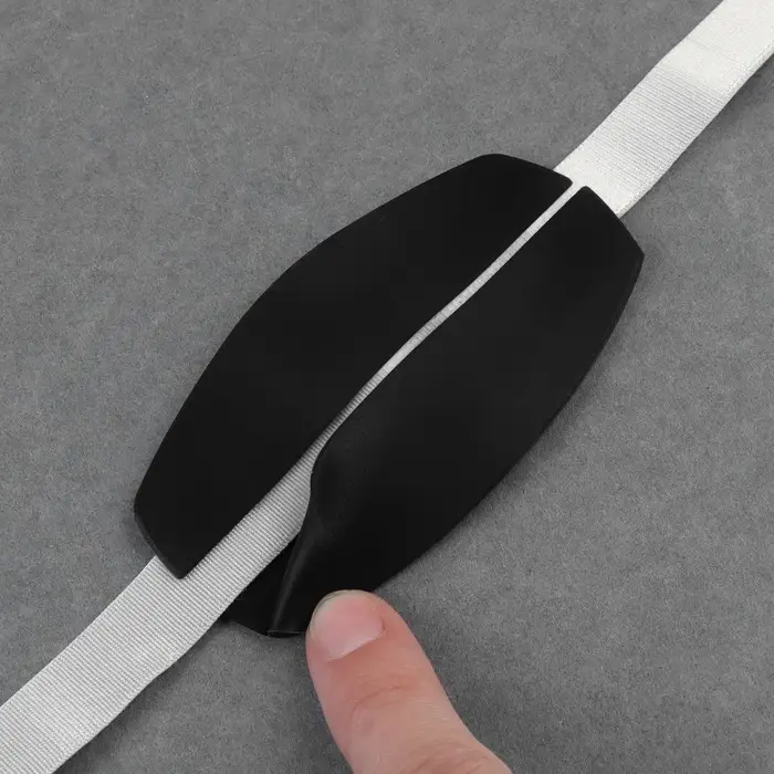 Подкладки под бретели, 9&times;5 см, цвет чёрный
