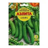 Семена Горох овощной &laquo;Альфа&raquo;, лущильный, 25 г, &laquo;Аэлита&raquo;