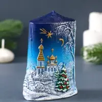 Свеча фигурная "Новогодняя" 5х8х11 см