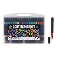 Набор маркеров акриловых, 48 цветов, в пластиковом пенале