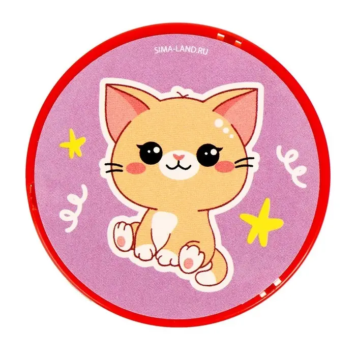 Пружинка - радуга «Зверята» d=5 см, в шоубоксе, МИКС