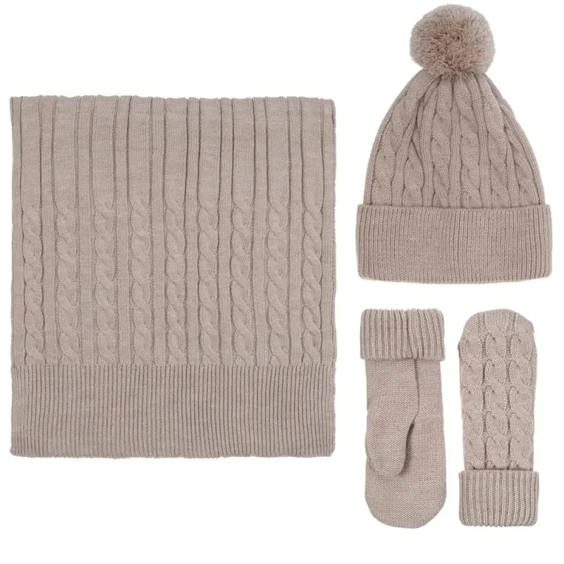 Шарф Heat Trick, бежевый меланж Шарф Heat Trick, бежевый меланж