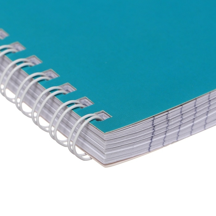 Тетрадь А4, 96 листов в клетку на гребне Тетрадь А4, 96 листов в клетку на гребне "Смекалки", обложка мелованный картон, блок офсет, МИКС