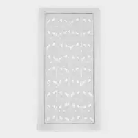 Форма для шоколада «Лепестки», пластик, 20.5×10×1 см, прозрачная