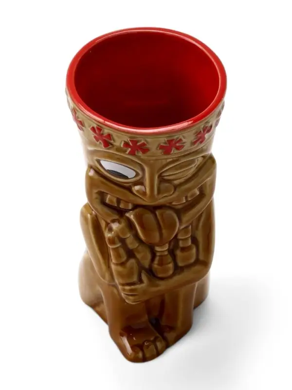 Стакан для коктейлей &laquo;Тики&raquo;, 550 мл, песчаный, керамика