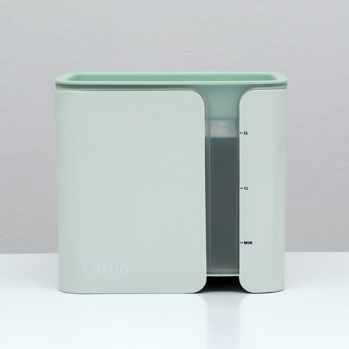 Фонтанчик для животных Carno, 2 л, с датчиком воды и фильтром, 18х16 см 2 л, зелёный Фонтанчик для животных Carno, 2 л, с датчиком воды и фильтром, 18х16 см 2 л, зелёный