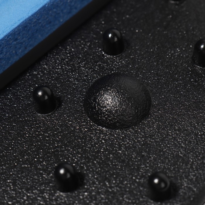 Массажёр для спины, трёхуровневый, 38 × 24,5 см, цвет МИКС Массажёр для спины, трёхуровневый, 38 × 24,5 см, цвет МИКС