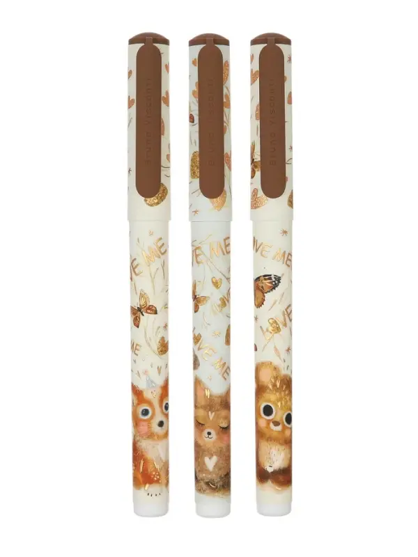 Ручка подарочная шариковая BrunoVisconti: dreamwrite love me. friends, синяя, 0.7 мм, в тубе