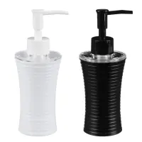 VETTA Дозатор для жидкого мыла полосатый, пластик, 180мл,&nbsp;2 цвета