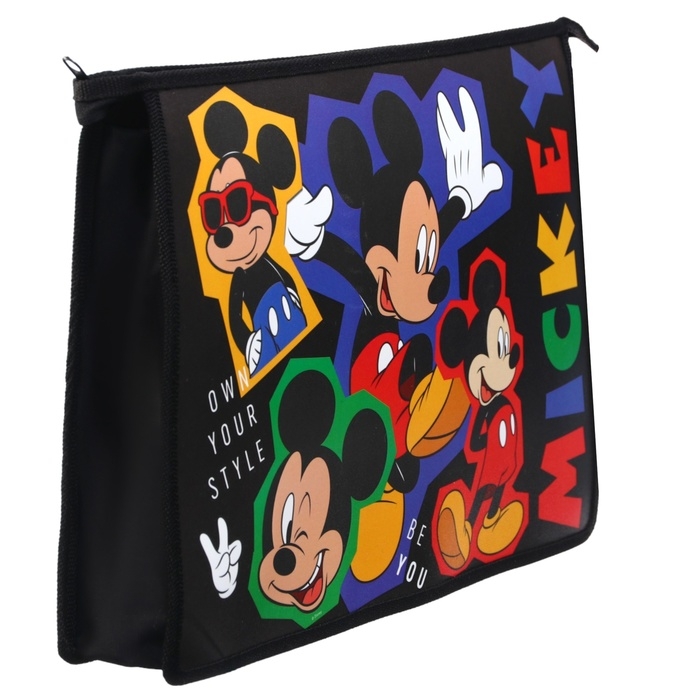 Папка для труда А4, на молнии, Микки Маус Папка для труда А4, на молнии, Микки Маус
