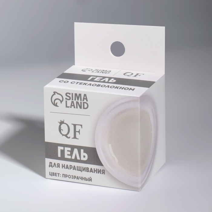 Fiber Gel для наращивания ногтей, со стекловолокном, 15 мл, LED/UV, цвет прозрачный Fiber Gel для наращивания ногтей, со стекловолокном, 15 мл, LED/UV, цвет прозрачный