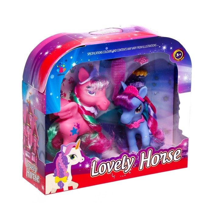 Набор «Сказочные пони» с наклейками и аксессуарами Набор «Сказочные пони» с наклейками и аксессуарами