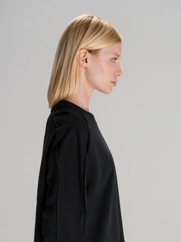 Свитшот унисекс Vozduh, черный, размер XS/S Свитшот унисекс Vozduh, черный, размер XS/S