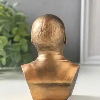 Бюст &laquo;Ленин В.И.&raquo;, фигурка гипс, под латунь, 13&times;8&times;8 см