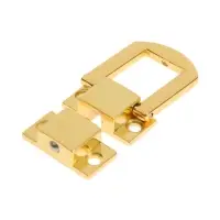 Замок-защелка на ящик ZM01, 2.5×2 см, цвет золото