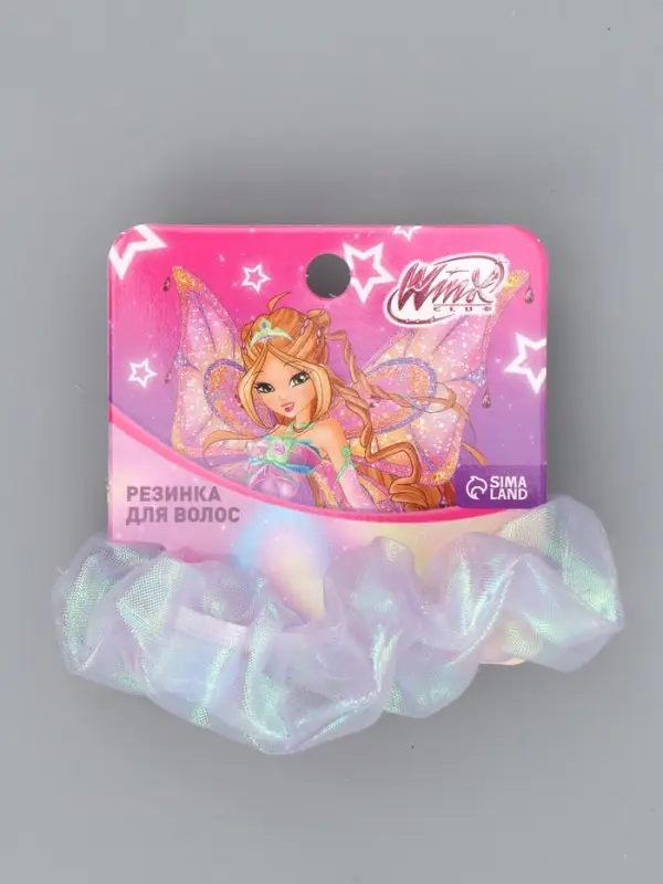 Резинка для волос «Перламутр» сиреневая, Винкс Резинка для волос «Перламутр» сиреневая, Винкс