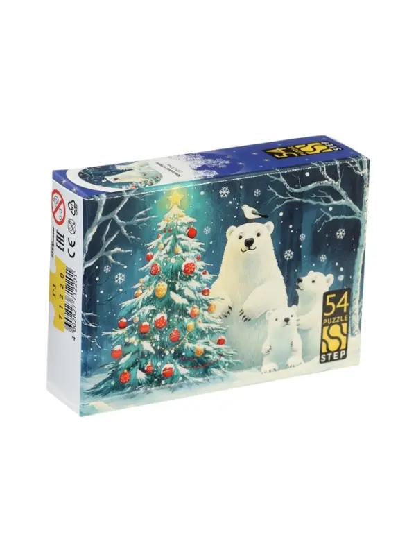 Пазл «Новогодние истории», 54 элемента, МИКС