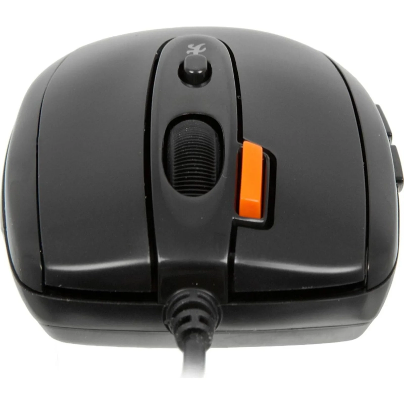 Мышь компьютерная A4Tech V-Track Padless N-70FX чер опт (1600dpi) USB