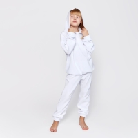 Комплект детский (худи, брюки) MINAKU: Casual Collection KIDS цвет белый, рост 104